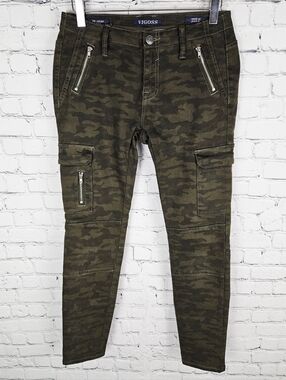 VIGOSS | The Jagger camo camoflauge skinny stretch ankle jeans